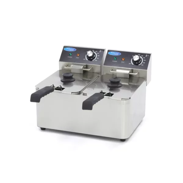 Maxima Elektrická fritéza – 2 x 4 l | 09365212