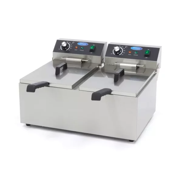 Elektrická fritéza 2x11 l | Maxima 09365227