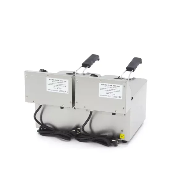 Maxima Elektrická fritéza – 2 x 4 l | 09365212 - Image 4