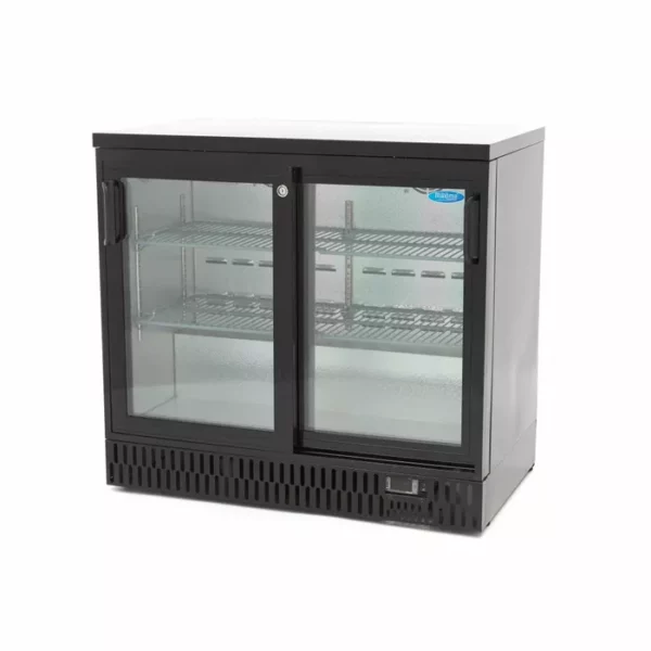 Chladnička na nápoje Deluxe 227L - posuvné dvere | Maxima 09400915 - Image 2