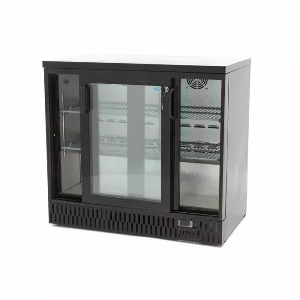 Chladnička na nápoje Deluxe 227L - posuvné dvere | Maxima 09400915