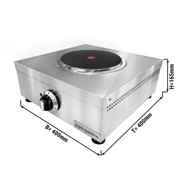 Elektrický sporák -elektrický varič s 1 platňou - 2,6 kW - Image 6
