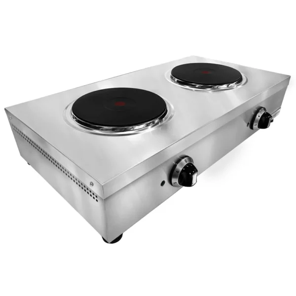 Elektrický sporák - elektrický varič s 2 platničkami - 5,2 kW - Image 4