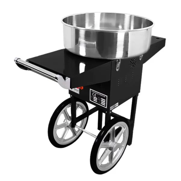 Stroj na cukrovú vatu 52cm -vrátane krytu- čierny - Image 3
