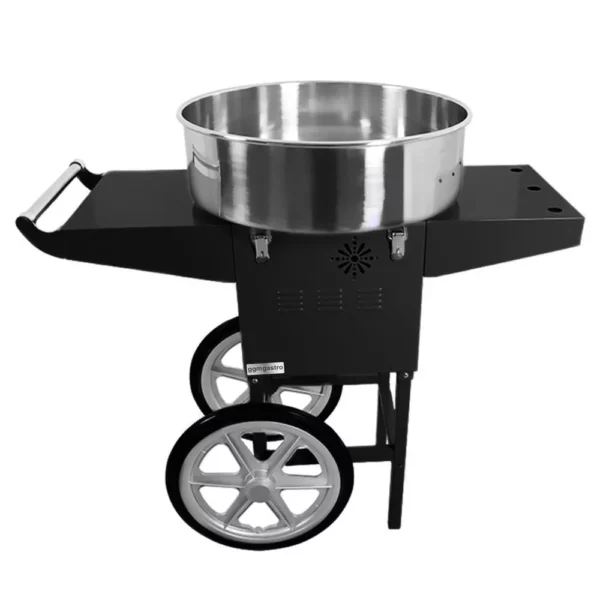 Stroj na cukrovú vatu 52cm -vrátane krytu- čierny - Image 10