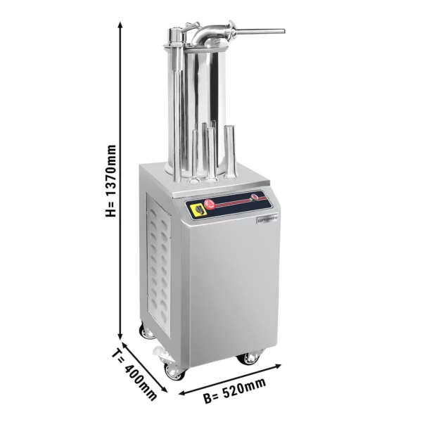 Hydraulická plnička klobás 15L - Image 3