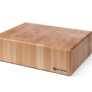 Mäsiarsky blok drevený, 500x400x150 mm, Hendi | 505632