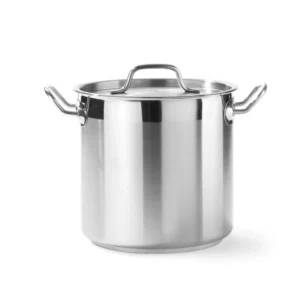Vysoký hrniec – s pokrievkou, HENDI, Profi Line, 10L, ø240x(H)220mm 832400
