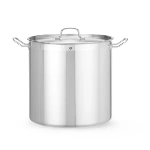 Vysoký hrniec – s pokrievkou, HENDI, Profi Line, 37L, ø360x(H)360mm 832707