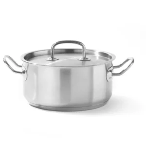 Nízky hrniec – s pokrievkou, HENDI, Kitchen Line, 12L, ø320x(H)150mm 836040