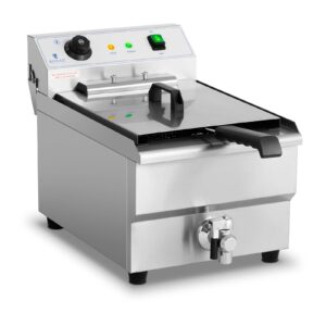 Elektrická fritéza - 16 litrov - 6 000 W - výpustný kohút  Royal  RCEF-16EHB