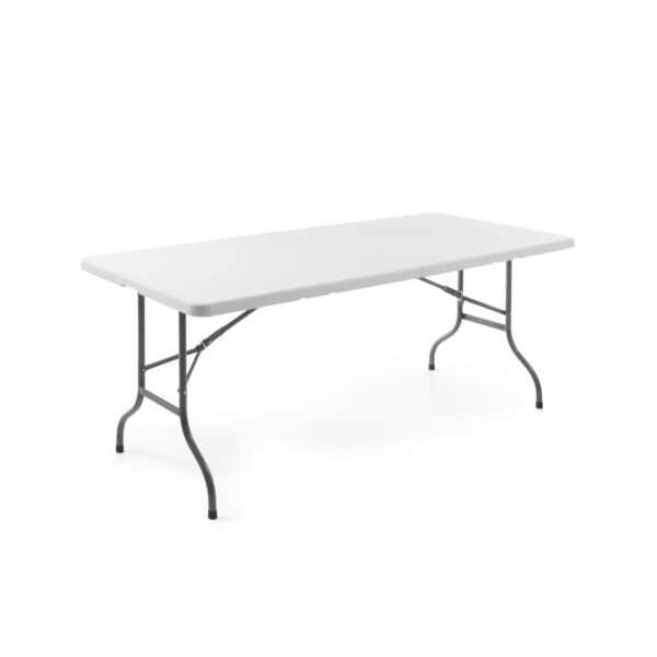 Cateringový rozkladací stôl – biely | 183 cm 810910
