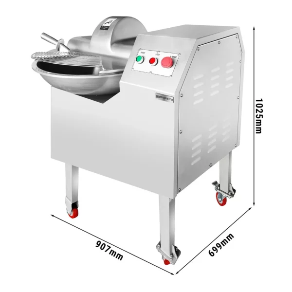 Horizontálny kuter- 20 Liter - 1,5 kW - 230 Volt - 1440rpm HCH2010 - Image 6