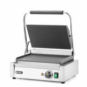 Kontaktný gril – Panini – ryhovaný/hladký Hendi 263662