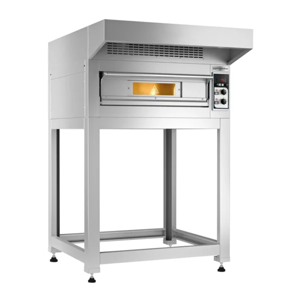 Elektrická pec na pizzu - 4x 33cm - manuálna - vrátane digestora a základného rámu - Image 3