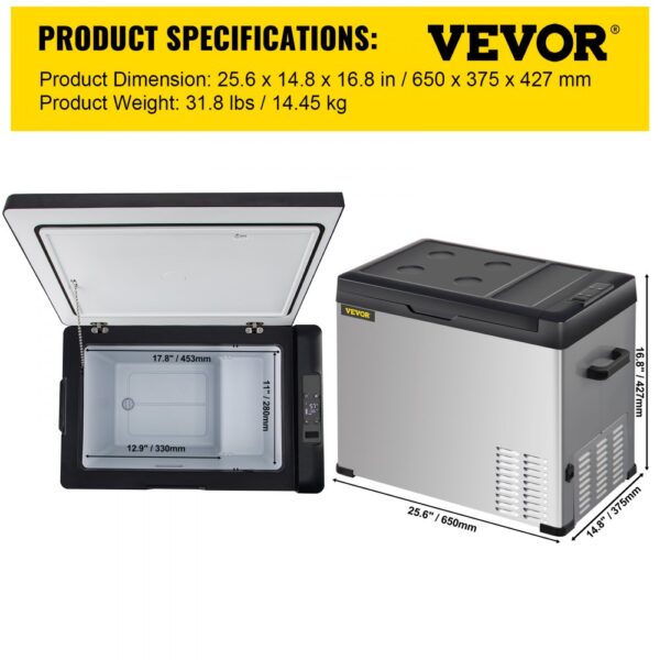 Elektrický kompresorový chladiaci box 40l- mraznička - Image 4