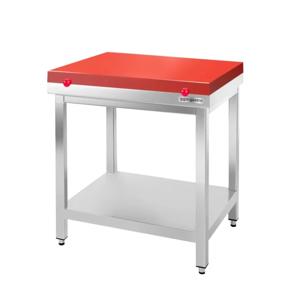 Nerezový pracovný stôl s krájacou doskou- 800x600mm ATK86#FKPRT86 - Image 3