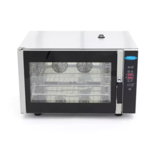 Kombinovaná parná rúra - vhodná pre 4 zásobníky (1/1 GN / 60 x 40 cm) - digitálny displej - 400V