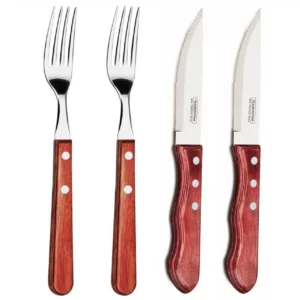 Sada príborov Churrasco Jumbo na steak – 4 ks | Tramontina 29899162