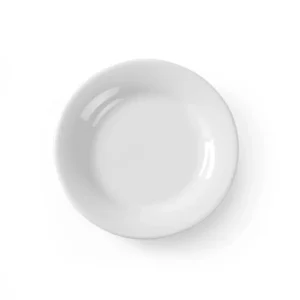 Tanier plytký biely – ø160 mm | Hendi 770849