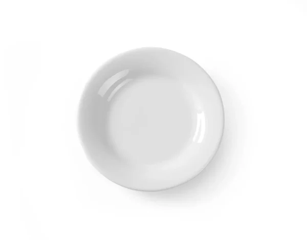 Tanier plytký biely – ø160 mm | Hendi 770849