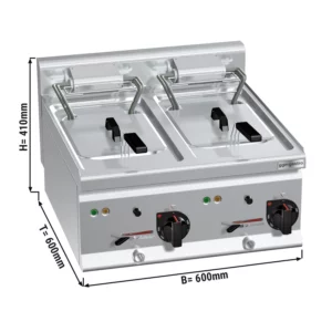 Elektrická fritéza 10+10L (18 kW)