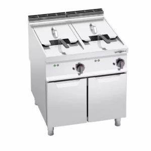 Elektrická dvojitá fritéza - 22+22 litrov - 44 kW