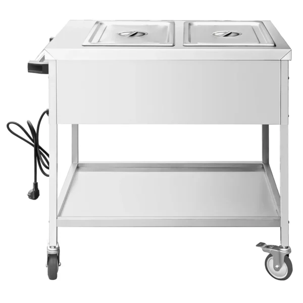 Bain-Marie termo vozík - 2x GN 1/1 - Image 4
