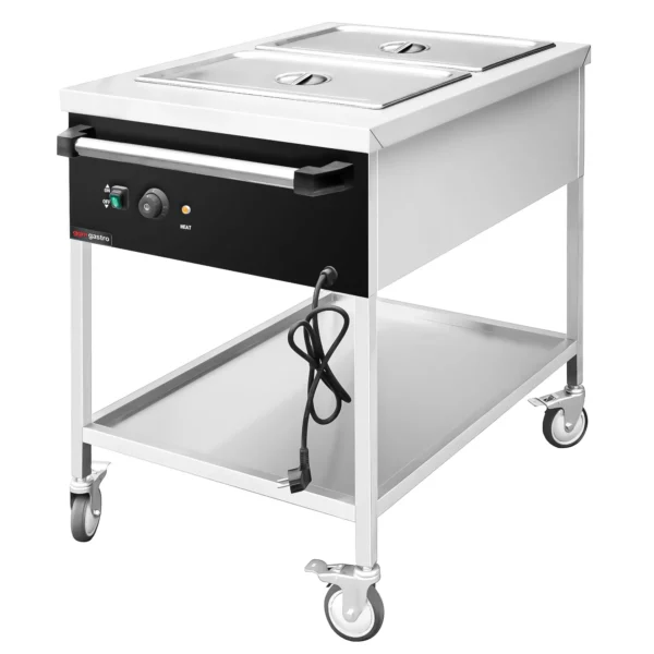 Bain-Marie termo vozík - 2x GN 1/1 - Image 3