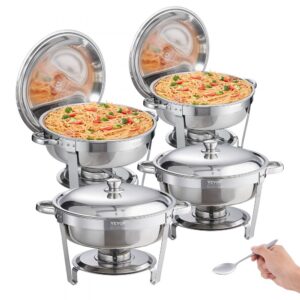 Chafing set 4 ks  / 4x 5,38l