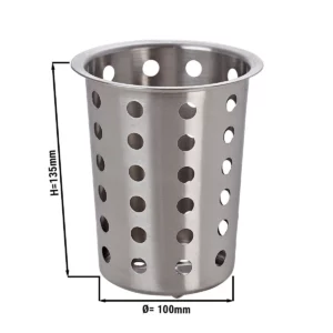 Držiak na príbory - perforovaný - výška: 13,5 cm