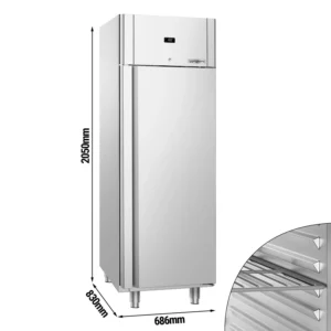 Mraznička PREMIUM - GN 2/1 - 600 litrov - s 1 dverami