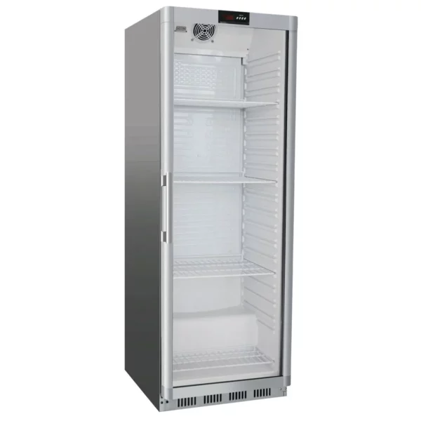 Chladnička PREMIUM - 400 litrov - s 1 sklenenými dvierkami - Image 3