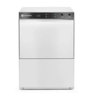 Umývačka riadu 50 x 50 – ELEKTROMECHANICKÉ ovládanie – 400 V, HENDI, s dávkovačom umývacieho prostriedku, 400V/6600W, 576x645x(H)837mm