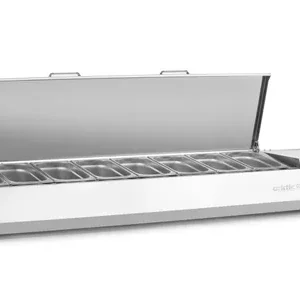 Chladiaca nadstavba na GN 1/3, Arktic, 8x GN 1/3, GN 1/3, 48L, 230V/180W, 420x1805x(H)630mm