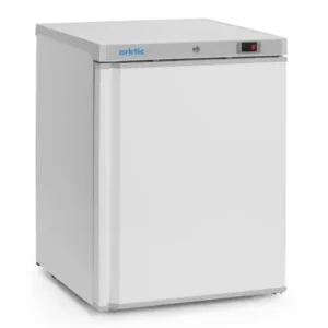 Chladiaca skriňa Budget Line s bielym lakovaným oceľovým krytovaním, Arktic, Budget Line, 100L, Biela, 230V/110W, 637x600x(H)835mm