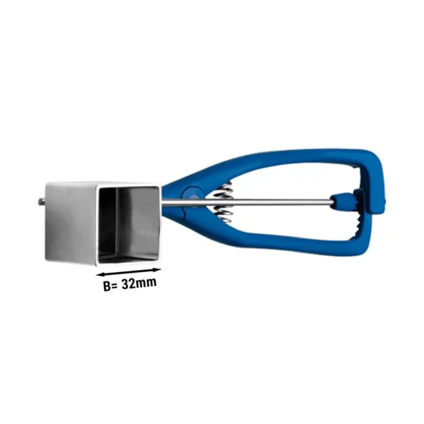 Naberačka na zmrzlinu štvorcová 1/30 litra 32x 32 mm - Image 2