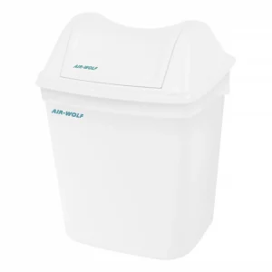 AIR WOLK | Nádoba na hygienický odpad s kapotou - 8 litrov - ABS plast - biela