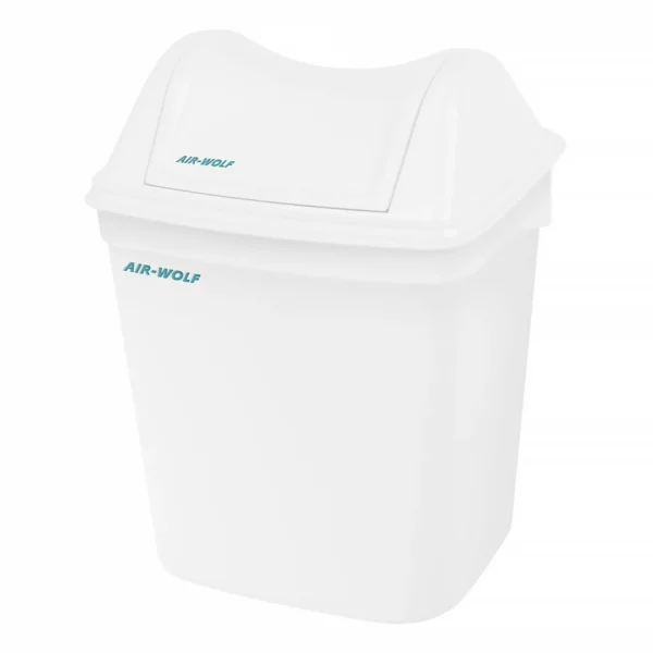 AIR WOLK | Nádoba na hygienický odpad s kapotou - 8 litrov - ABS plast - biela