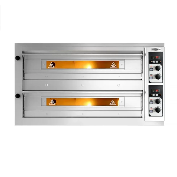Elektrická pec na pizzu - 6+6x 33cm - manuálna - Image 5