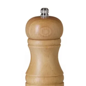 Drevený mlynček na soľ, HENDI, Svetlá dubová, ⌀50x(H)113mm