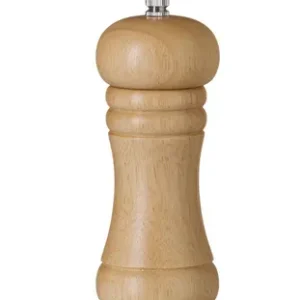 Drevený mlynček na korenie, HENDI, Svetlá dubová, ⌀57x(H)165mm