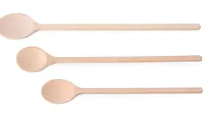 Drevená lyžica – súprava 3 veľkostí, HENDI, 3 ks, (L)475mm