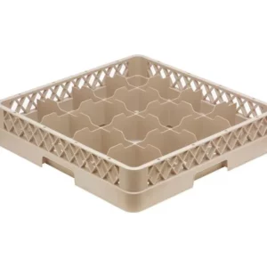 Umývací kôš na väčšie šálky - 500x500mm - 16 priehradiek - 112x112mm