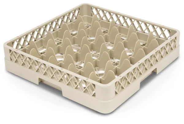 Sklenený kôš - Rack-Master - 500x500mm - 25 priehradiek - 90x90mm