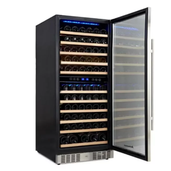 Chladnička na víno ECO - 2 klimatické zóny - 350 litrov - max.116 fliaš - Image 3