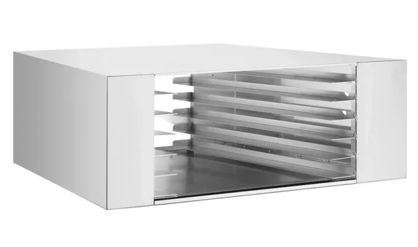 Pekárenská plynová teplovzdušná rúra - digitálna - 6x EN 60x40 - vrátane kysnutia a stojana - Image 7