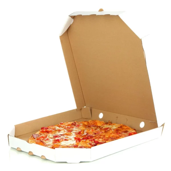(5 kusov) taška na pizzu / izolovaná taška - na 8 rodinných pizz - 60x40cm - červená - Image 3