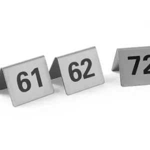 Informačná tabuľka s číslom, HENDI, Čísla 61-72, 50x35x(H)40mm