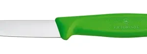 Nôž na zeleninu hladký, Victorinox, Zelená, (L)190mm
